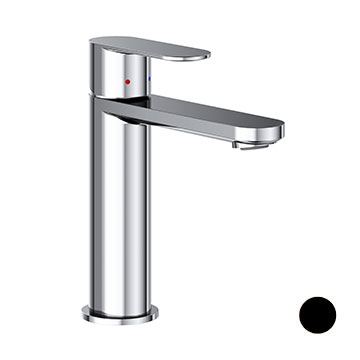 Robinets sur pied de lavabo Chrome II